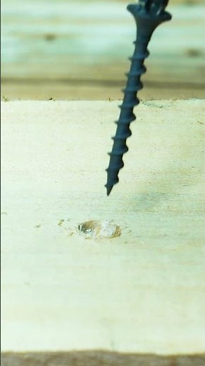 Pro Woodworking Tip: How to Sink a Screw Head Perfectly Flush! #diy #tips #tricks #skills