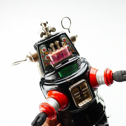 Original Vintage NOMURA ROBBY / ROBBIE the Robot - Work Japan Battery Operated Tin Toy - Etsy