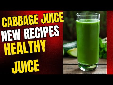 Full Cabbage Juice Routine For Ulcers By Chef Ricardo Cabbage Juice Recipe!