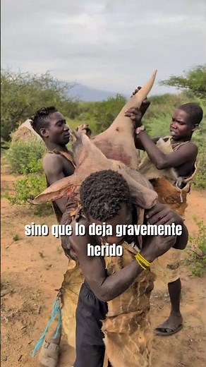 Unique method of tribal hunting