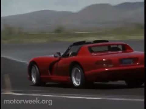 Motorweek 1998 Dodge Viper RT/10 Road Test