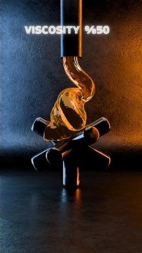 100% vs 0% Blender viscosity experiment 🔥