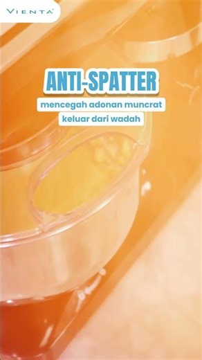 Stand Mixer dengan Fitur Anti Spatter!
