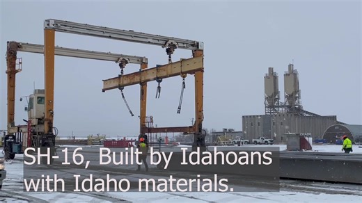 Update: Due to staging issues the eastbound girder placements will be rescheduled for a later date. All lanes are open. The westbound I-84 closure is still scheduled for tomorrow from 10 p.m. to 5 a.m. HUGE MILESTONE: Eastbound I-84 is closed tonight from 10PM to 5AM as the girders will go up to build the SH-16 Interchange. 🚧One of the best parts about this is these bridge supports are made right here in Caldwell, Idaho! 🇺🇸👷🏻‍♀️ | Idaho Transportation Department