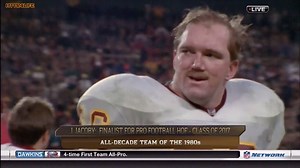 65K views · 3.4K reactions | #Redskins All-Time Great Joe Jacoby has been selected as a finalist for the 2017 Pro Football Hall of Fame Class. It's his second time being named a finalist...but the truth is this man should have been in YEARS ago! HAIL to JOE!!! #AnotherHogInTheHall #LOVETHEMHOGS #HTTR4LIFE #BigJake | The Burgundy & Gold | Facebook