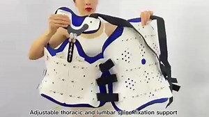 Adjustable Thoracic and Lumbar Spine Fixation Support for Compressive Fracture Lumbar Spine Rehabilitation Fixation Support