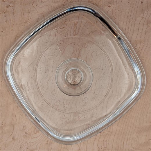 Vintage Pyrex A-7-C Square Glass Replacement Lid for Corning Ware Casseroles. - Etsy