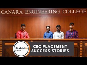 𝗖𝗘𝗖 𝗣𝗟𝗔𝗖𝗘𝗠𝗘𝗡𝗧 𝗦𝗨𝗖𝗖𝗘𝗦𝗦 𝗦𝗧𝗢𝗥𝗜𝗘𝗦 | 𝗘𝗣 𝟬𝟰 𝗛𝗮𝘀𝗵𝗲𝗱𝗜𝗻 𝗯𝘆 𝗗𝗲𝗹𝗼𝗶𝘁𝘁𝗲 | Canara Engineering College