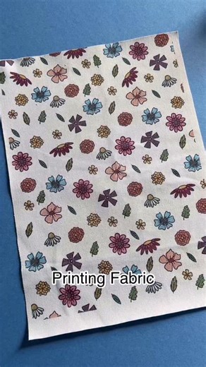 Trying out printing some of my doodles on fabric. This process uses an inkjet printer and freezer paper. The freezer paper is ironed on the reverse of the fabric, then the fabric is trimmed to size. You need to use lighter weight cottons for best results. 🩷 | flynn_and_mabel