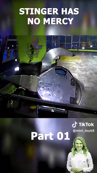 Robot Wars - Stinger vs. Warhead -Part 01 #battlStinger #Warhead #battle #Robot #Robots #robotcombat #robotfight #robotwars #fypシ #viral