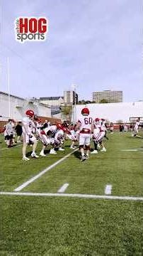 🏈 Arkansas football spring practice No. 7