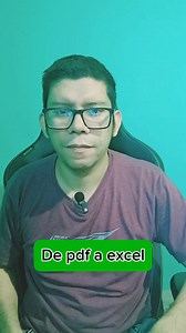 651K views · 8.5K reactions | De PDF a excel #exceltips #tecnologia #tips #ordenador #android #windows #movil #apps | raymon_acuna | Facebook