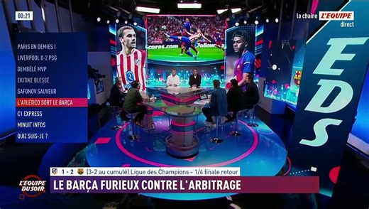 Raphinha : « On s'est fait voler » - Foot - Ligue des champions - FC Barcelone