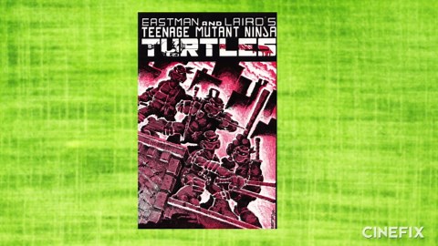 The 'Ninja Turtles' all wore red masks in the original comic