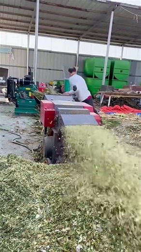 Chaff cutter ... #silagebaler #feed #agriculturalmachinery #chaffcutter | Smart Now