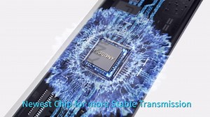 Wireless HDMI Transmitter and Receiver 4K, FIGEBNY Wireless HDMI Extender Sender Kit 2.4G/5G for Streaming Video Audio to Monitor for TV Box/PC/Laptop/HDTV/Projector Camera Portable Gray