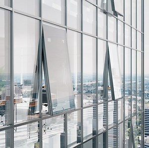 [Hot Item] Structurally Stick Glazing Window Energy Efficient Aluminium Double Glass Curtain Wall Systems