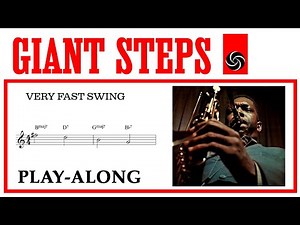 Giant Steps - Very Fast Swing || BACKING TRACK
