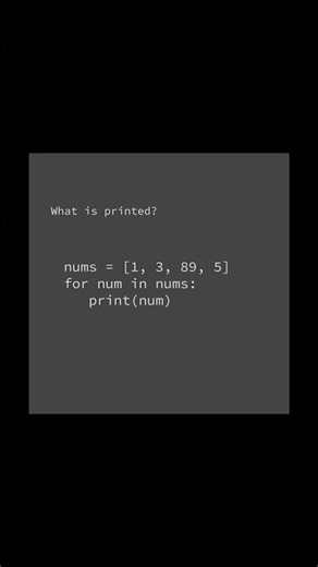 What’s printed? 💚 | #coding #programming #computerscience #python #learntocode #print #coder