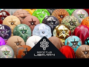 Sanctus - Realistic Procedural Materials Library for Blender