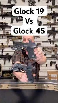 Gen 6 Glock 19 vs Glock 45 #edc #airsoft