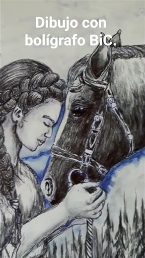 Dibujo con bolígrafo BiC #dibujosconboligrafos #arte #boligrafobic #boligrafi