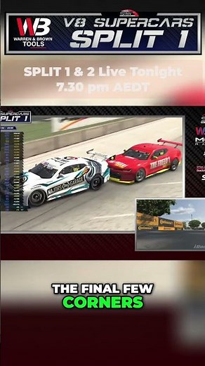 Warren & Brown v8 Supercars Championship. - SIM Racing: Final Lap Showdown!