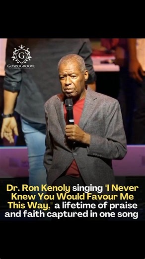 Dr. Ron Kenoly singing “I Never Knew You Would Favour Me This Way,” a lifetime of praise and faith captured in one song 🙏🏾 🎥 : @sam_oyeleke / @real_worship_canada_ #RonKenoly #INeverKnewYouWouldFavourMeThisWay #GospelLegend #EvergreenPraise | Gospo Groove