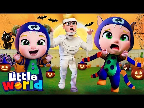 Happy Halloween! Trick Or Treat? | Kids Songs & Nursery Rhymes by Little World
