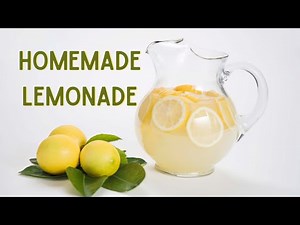 How To Make Homemade Lemonade With Real Lemons