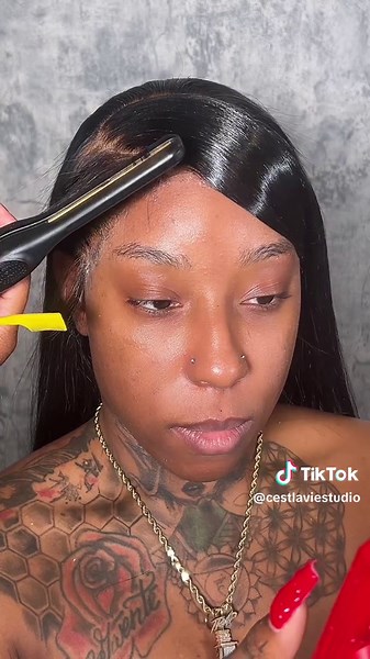 i love doing swoops now so bad #wiginstall #wiginfluencer #wiginstalltutorial #hairtutorial #wigtok #edgestutorial #denver #fyp