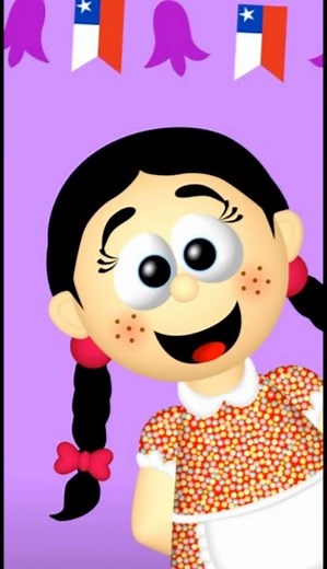🇨🇱 “Blanco, azul y rojo” - Paya Chilena para niños #fiestaspatrias #payasparaniños