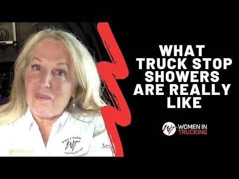 What Truck Stop Showers are REALLY Like