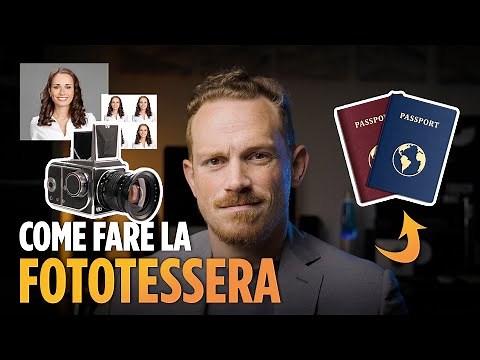 Come Fare Fototessera per Passaporto o Documenti | Trucchi per foto in casa anche con iPhone 15 2024