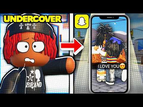 SPYING ON E-DATERS AS BABY AQUA IN ROBLOX SNAPCHAT | Life Together Rp
