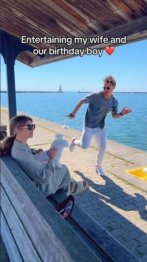 Entertaining my wife and our birthday boy ❤️