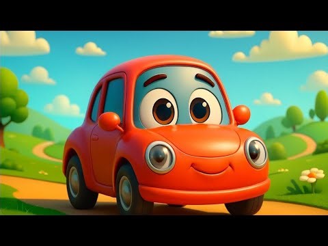 “Zoom Zoom Tiny Car 🚗 | Fun 3D Animated Kids Song | Fast or Slow Nursery Rhyme”