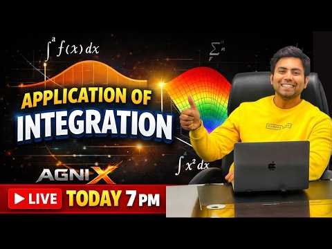MHT-CET Maths 2026| Application of Integration | Live Problem Solving at 7 PM