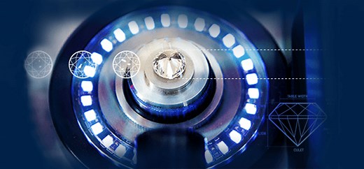 Sarine automated 4c diamond grading