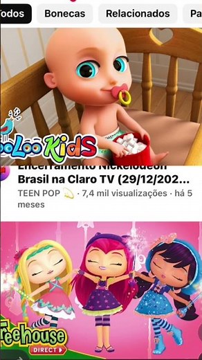 Bonecas loo loo kids Little charmers