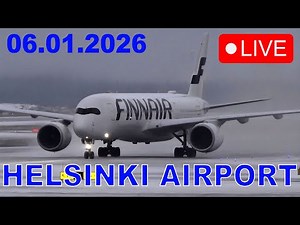 🔴 LIVE Helsinki Airport Plane Spotting (EFHK/HEL)