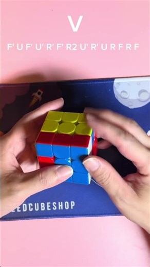 Learn PLL algs with me: V perm #speedcubing