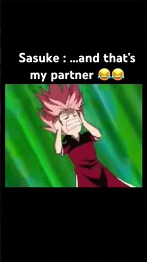 Sasuke .... that' s my partner 🤣🤣🥰 #jujutsukaisen #anime #fruitbasket #senpaigirl#subhahatake