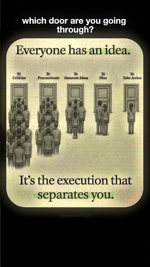 How Mindset Turns Ideas Into Success Through Discipline #discipline #mindset #success