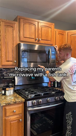 Livin life like Larry!🐟 | microwave