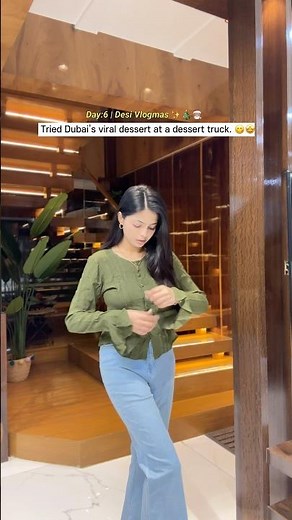 Vlogmas day:6 Tried Dubai’s viral desserts 🧁 #desserts #shortsindia #ytshorts