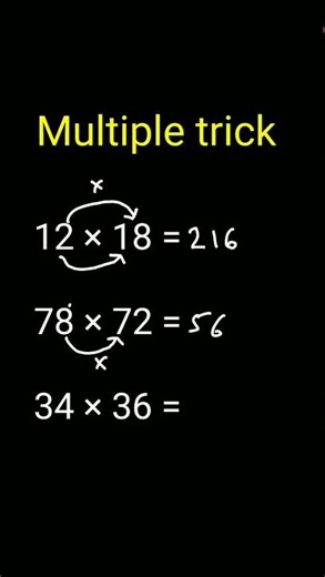 👉 Multiple trick