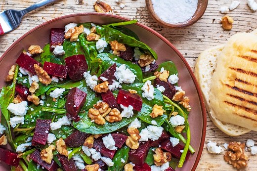 Beetroot and Goat's Cheese Salad