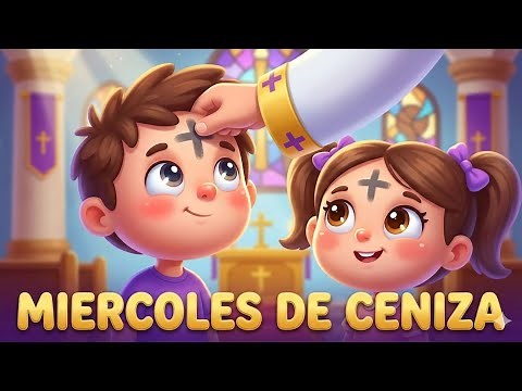 What is Ash Wednesday? 💜✞ (Animated for Kids) | PequeFe