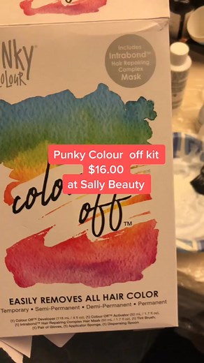 Punky Colour Off Kit: How to Remove Hair Color at Home